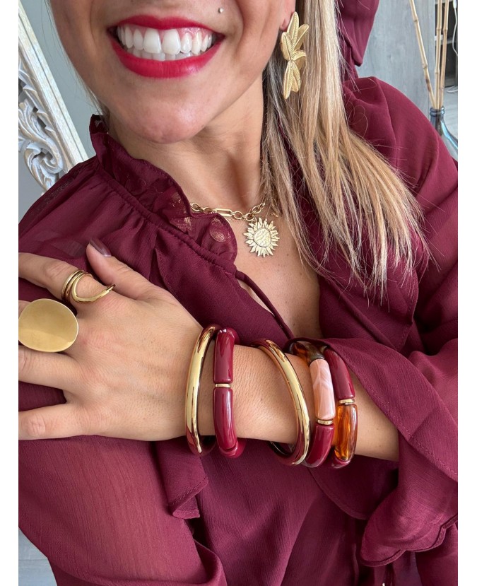 BLOUSE AELYS - BORDEAUX