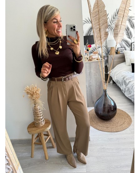 PANTALON MIKI - TAUPE