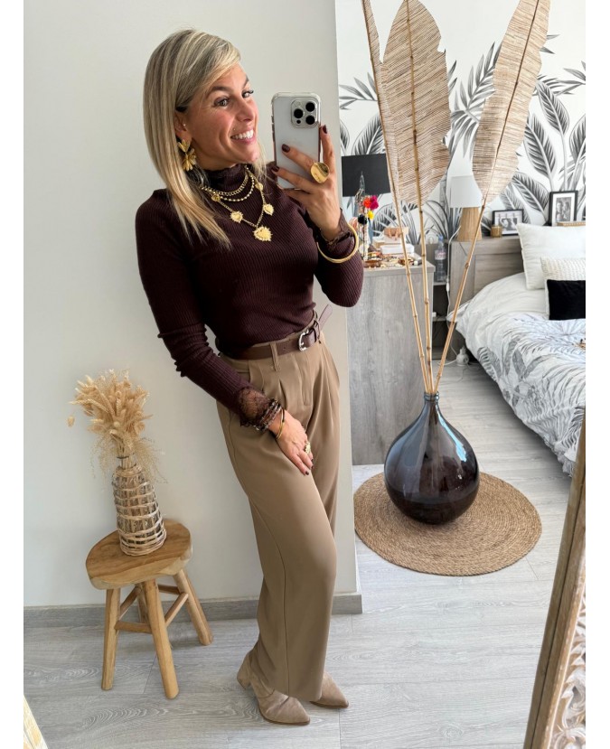 PANTALON MIKI - TAUPE