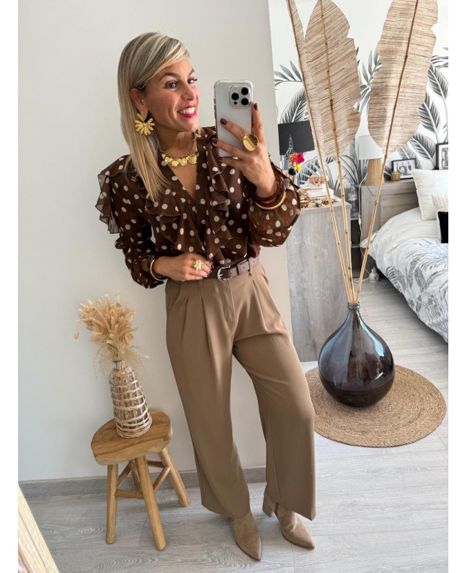 PANTALON MIKI - TAUPE