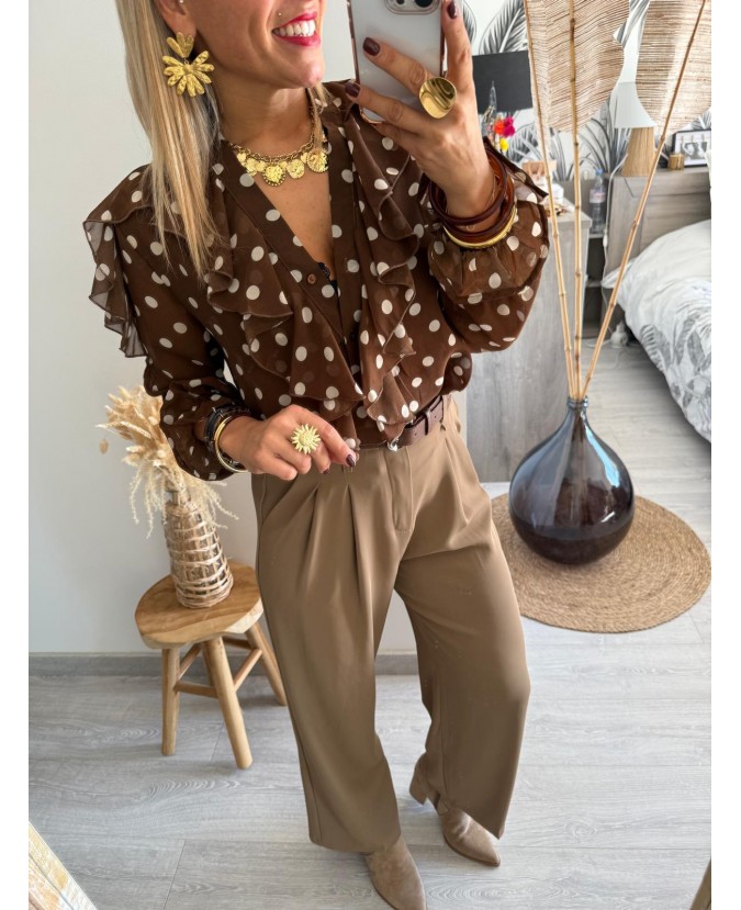 PANTALON MIKI - TAUPE