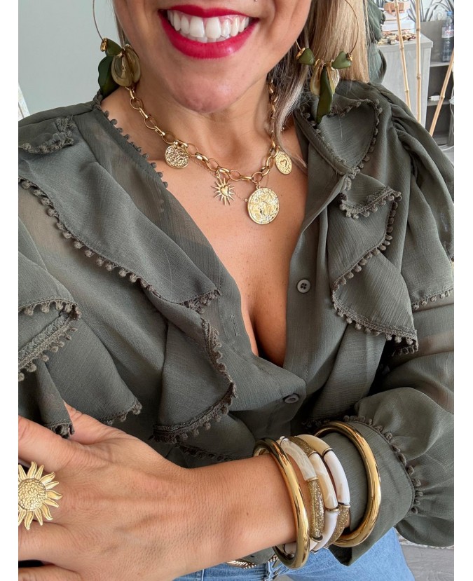 CHEMISE DAVINA - KAKI