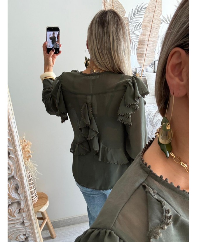 CHEMISE DAVINA - KAKI