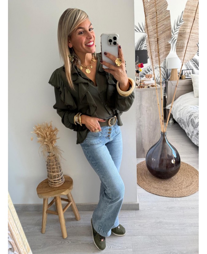 CHEMISE DAVINA - KAKI