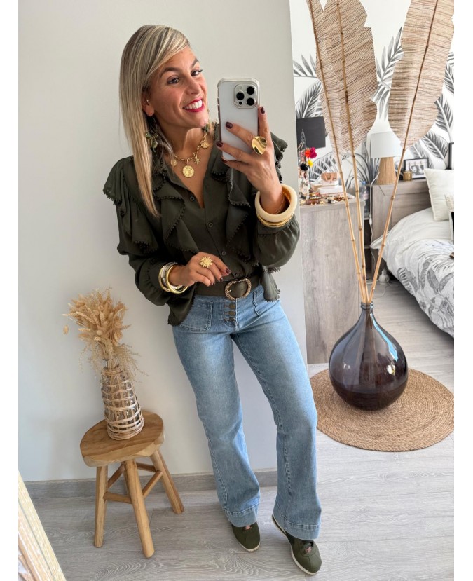 CHEMISE DAVINA - KAKI