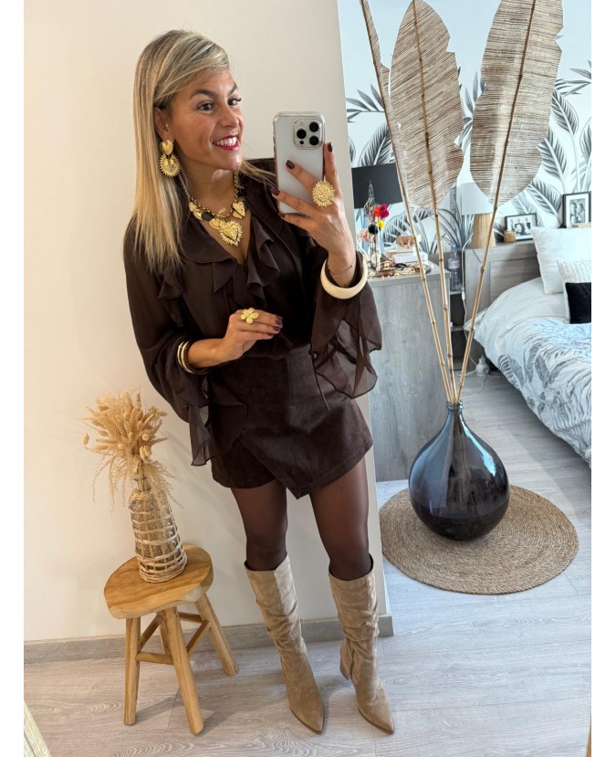 COLLANT ODESSA - CHOCOLAT