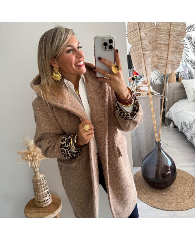 MANTEAU MALLORY - CAMEL