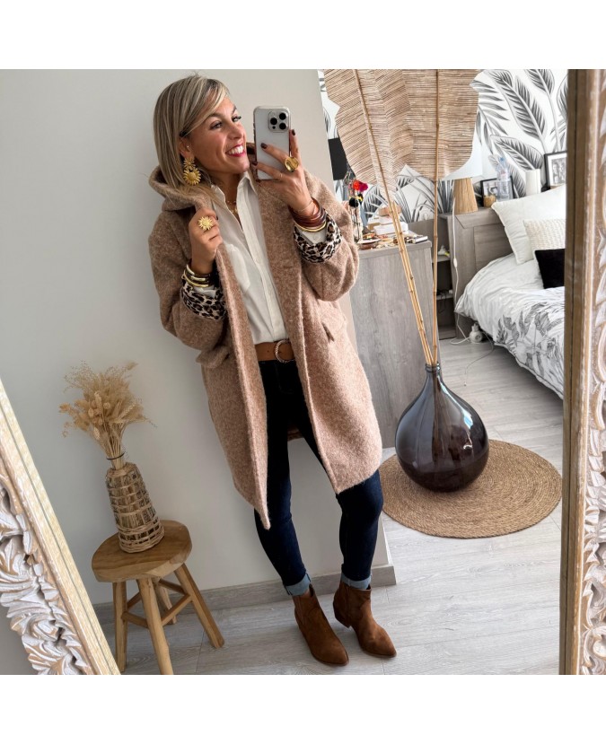 MANTEAU MALLORY - CAMEL