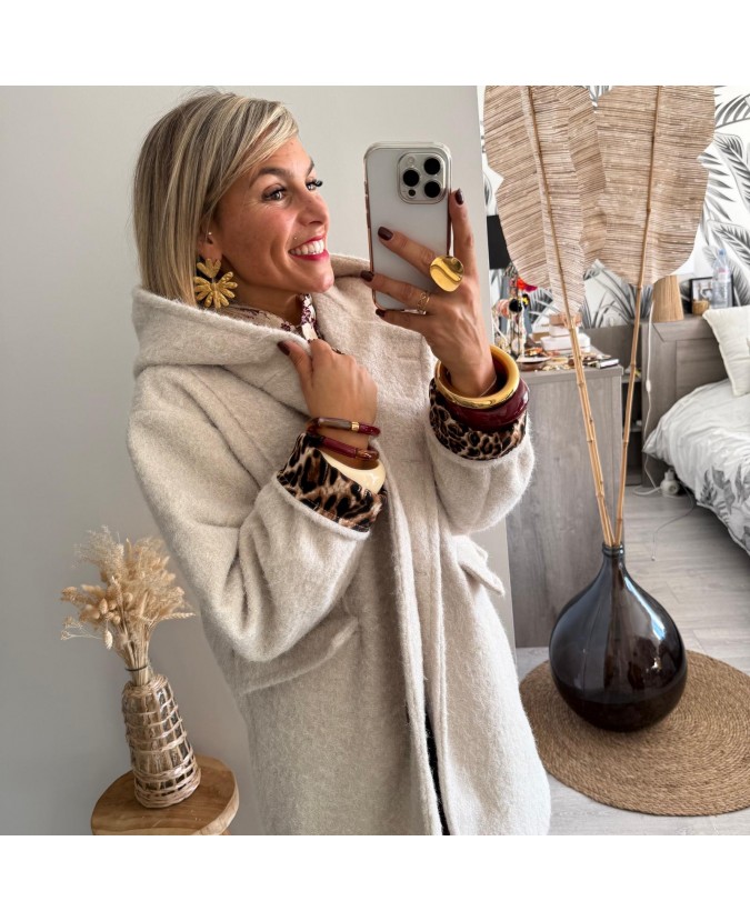 MANTEAU MALLORY - ECRU