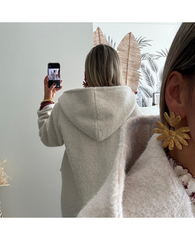 MANTEAU MALLORY - ECRU