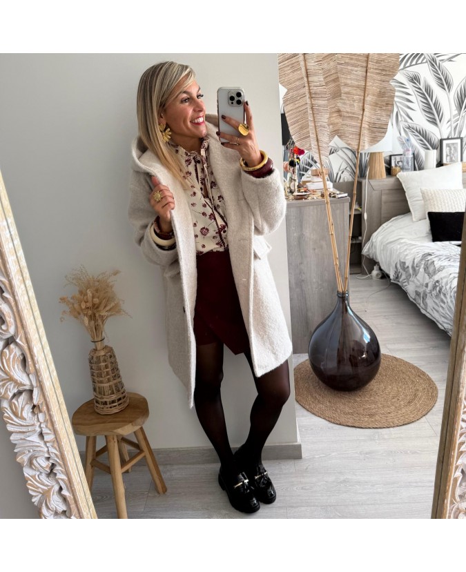 MANTEAU MALLORY - ECRU