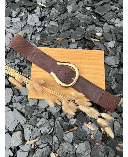 CEINTURE TÉNA PULPEUSE - CHOCO