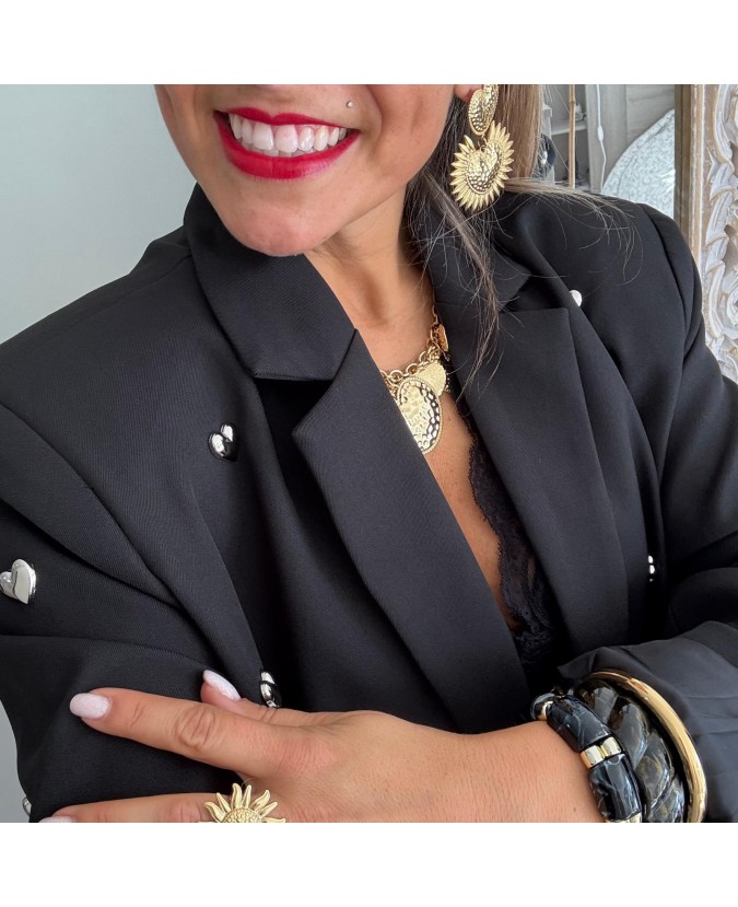 BLAZER MARINO - NOIR