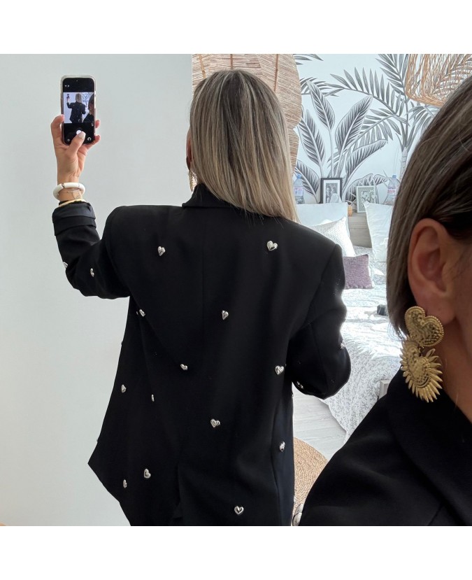 BLAZER MARINO - NOIR