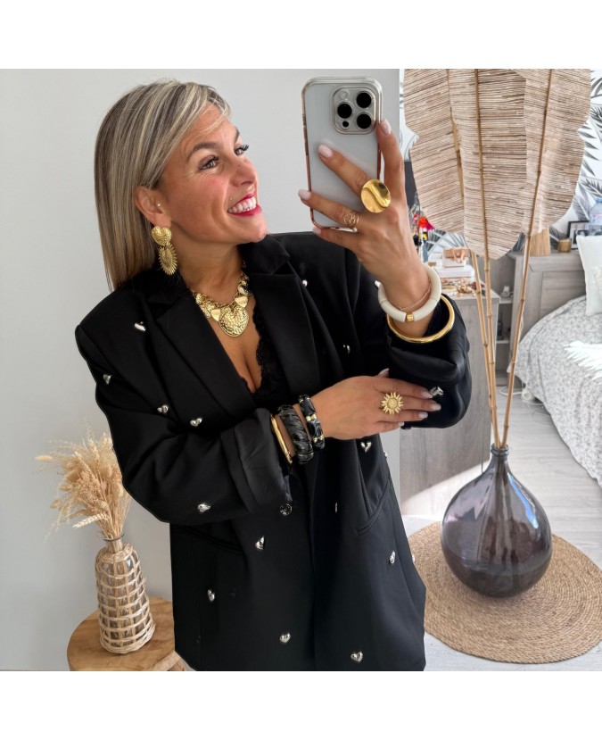 BLAZER MARINO - NOIR