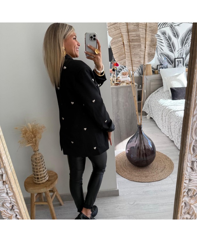 BLAZER MARINO - NOIR
