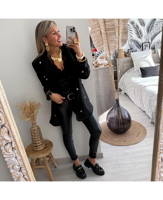 BLAZER MARINO - NOIR