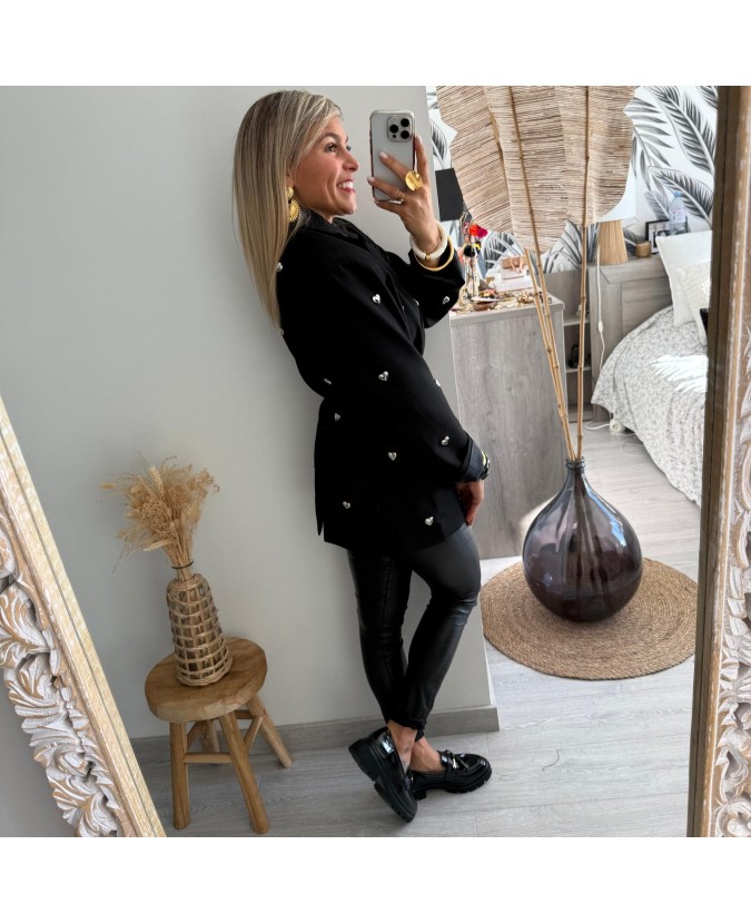 BLAZER MARINO - NOIR