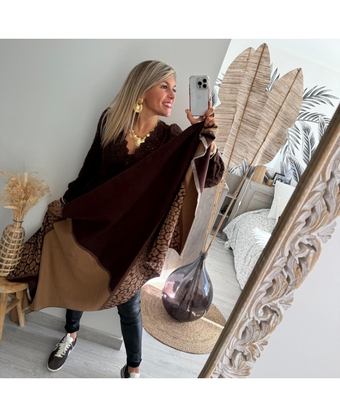 ECHARPE CHIMENE - CAFÉ