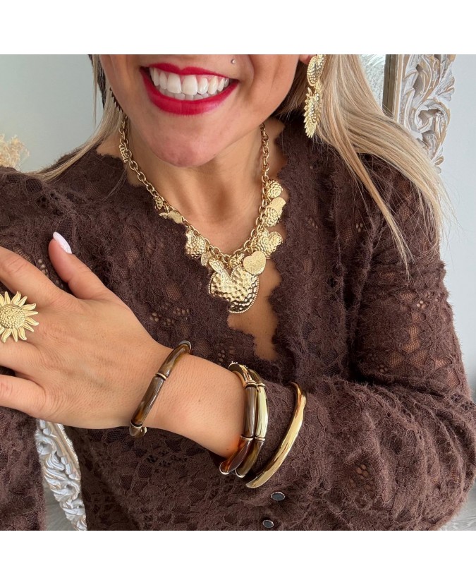 BLOUSE SELMA - CHOCOLAT