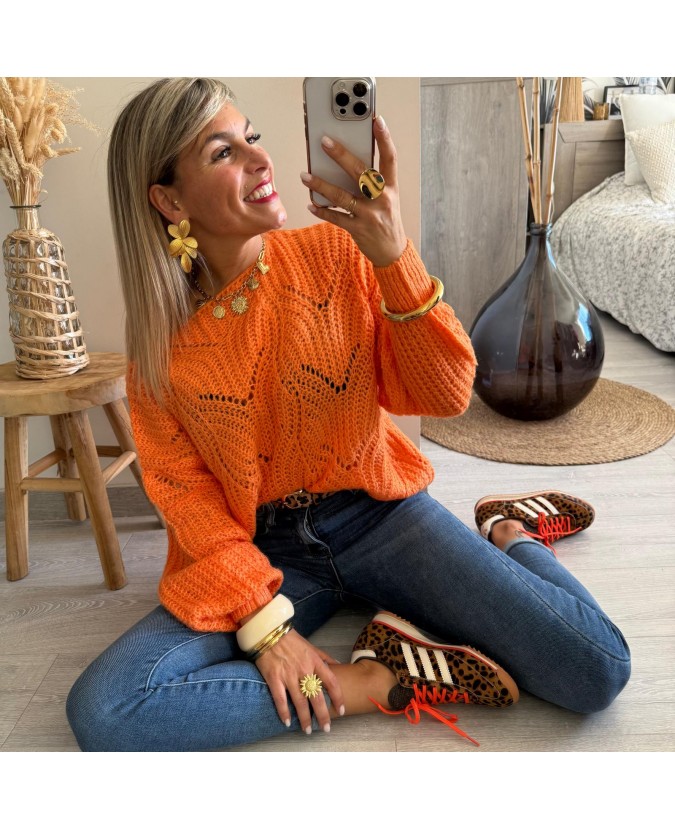 PULL DAINA - ORANGE