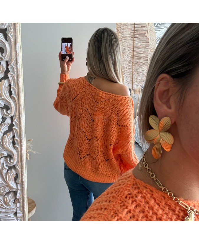 PULL DAINA - ORANGE