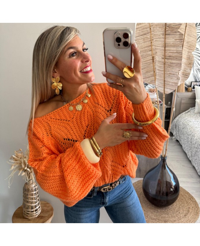 PULL DAINA - ORANGE