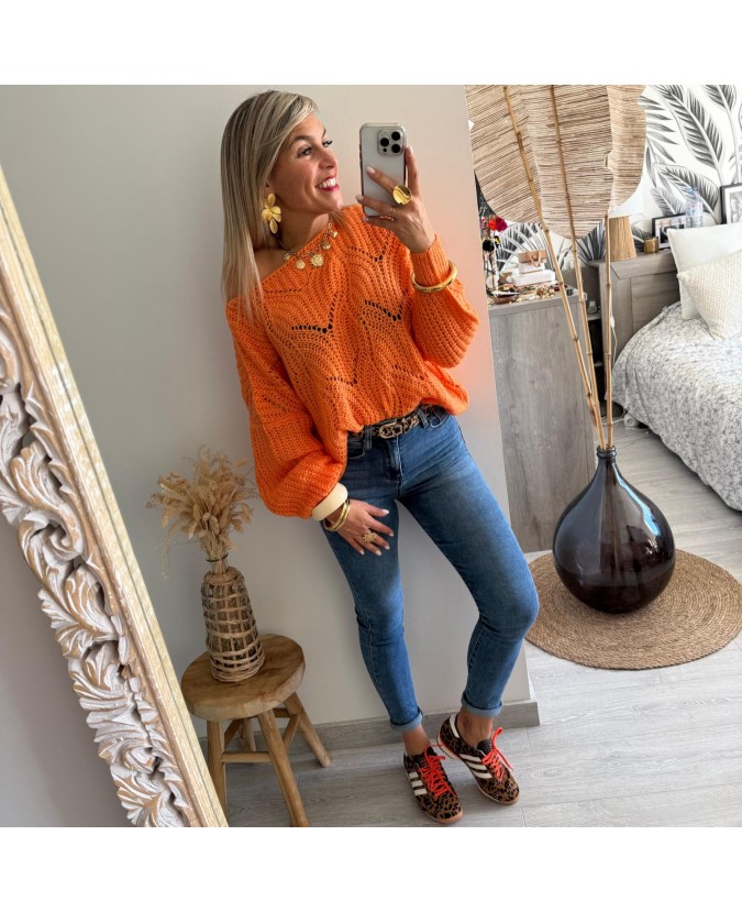 PULL DAINA - ORANGE