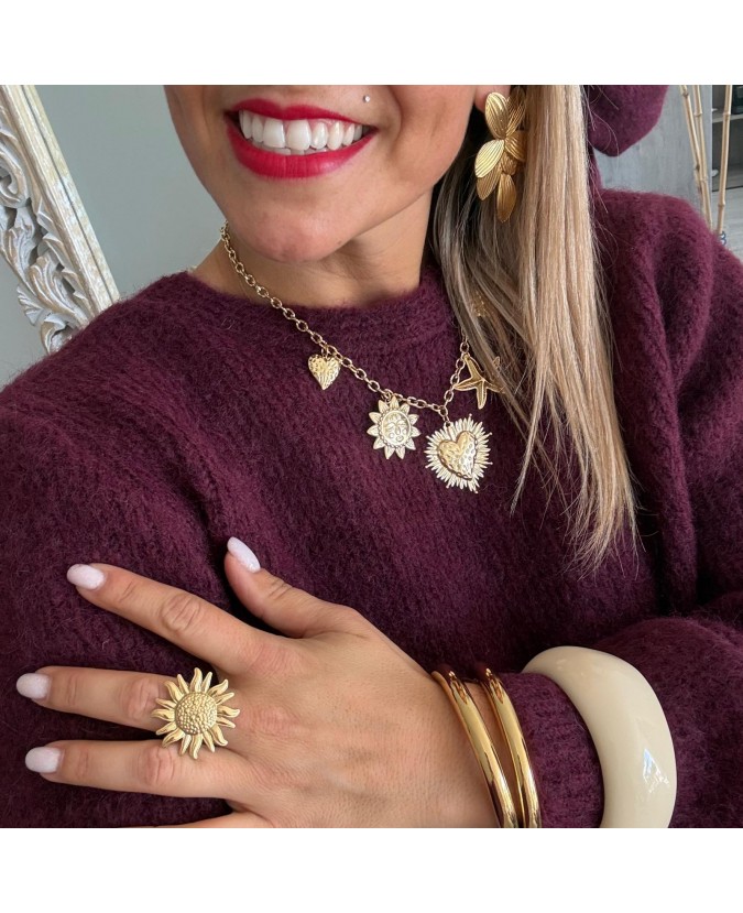 PULL DRISS - BORDEAUX