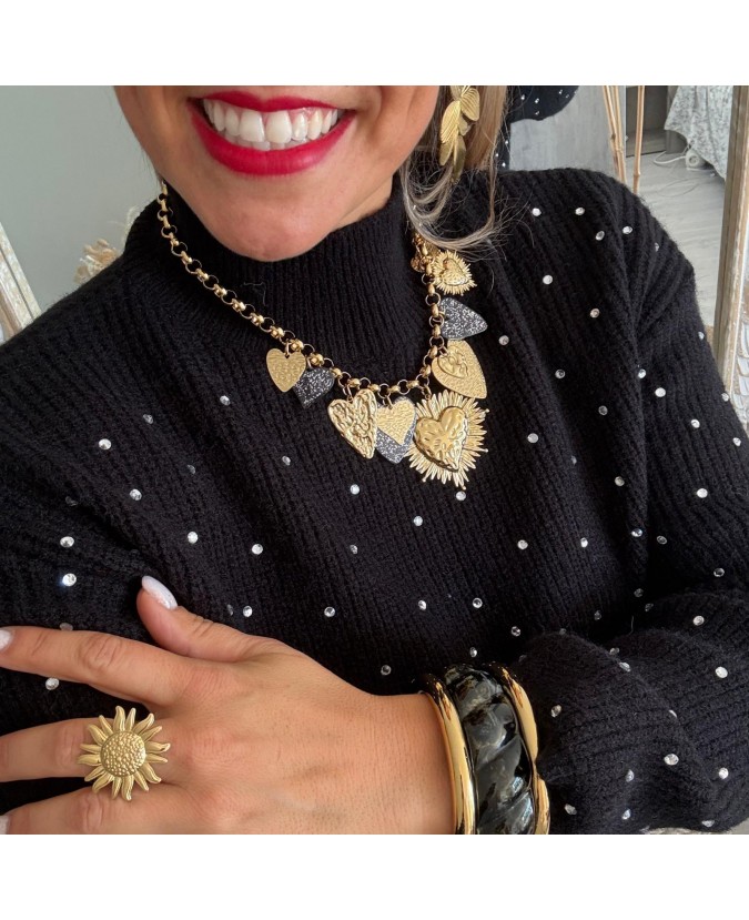 ROBE PULL ISELINE - NOIR