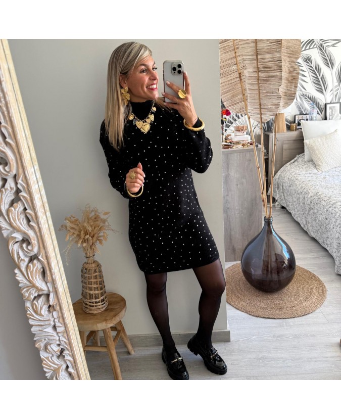 ROBE PULL ISELINE - NOIR