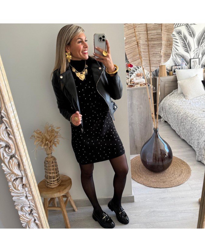 ROBE PULL ISELINE - NOIR