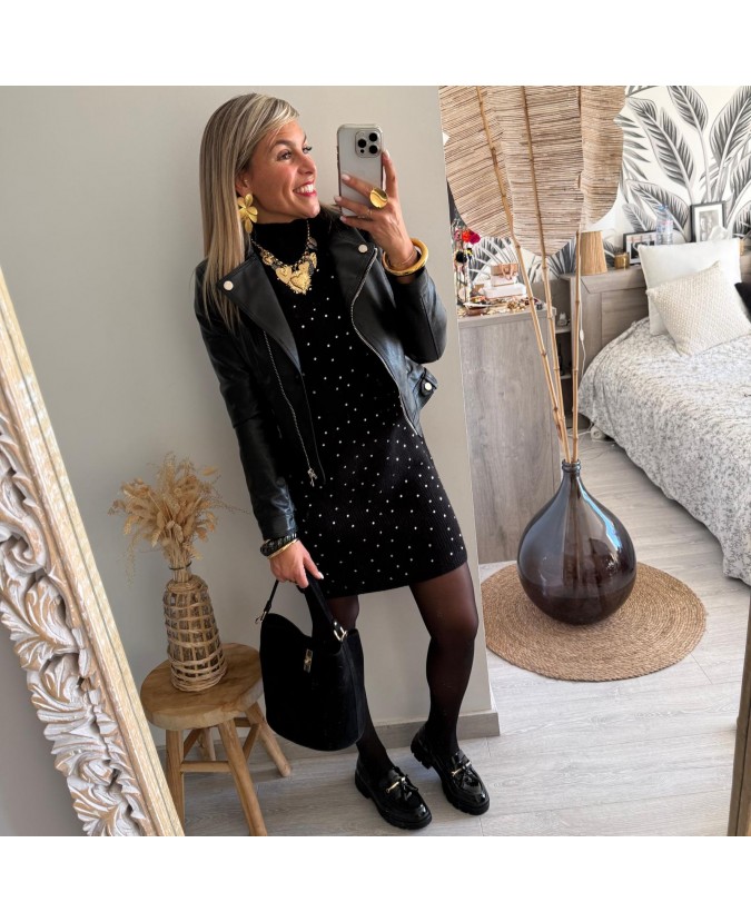 ROBE PULL ISELINE - NOIR