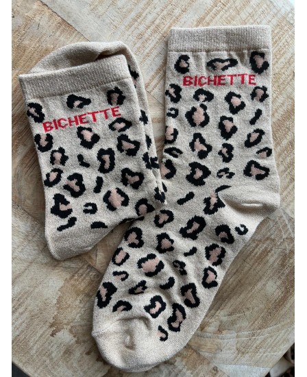 CHAUSSETTES LÉOPARD - BICHETTE
