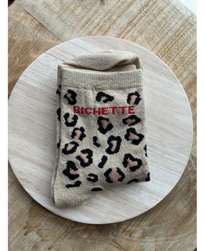 CHAUSSETTES LÉOPARD - BICHETTE