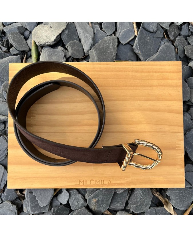 CEINTURE AUBE - CHOCO