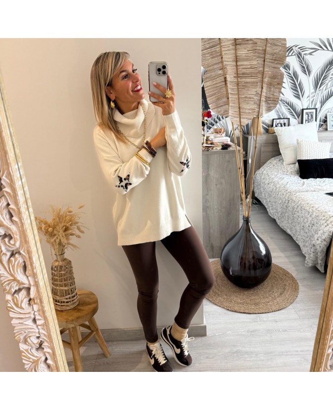 LEGGING SILVÉRE - CHOCO