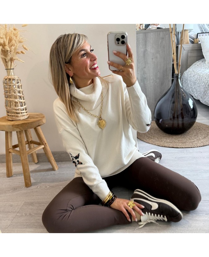 LEGGING SILVÉRE - CHOCO