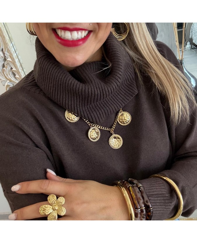 PULL MANOLO - CHOCOLAT