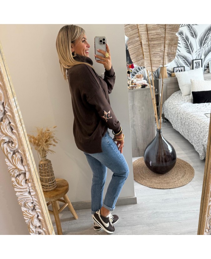 PULL MANOLO - CHOCOLAT