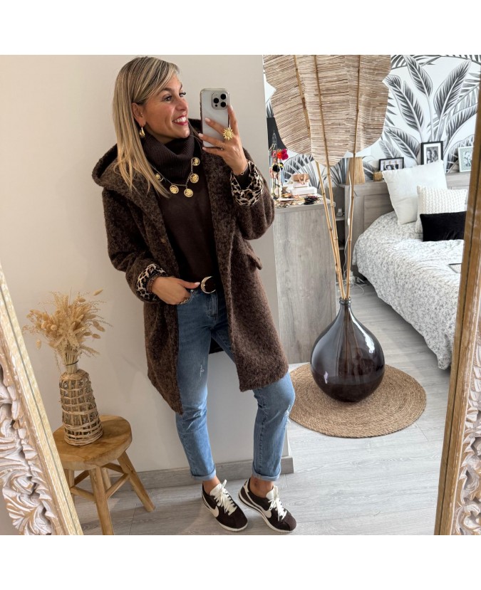 PULL MANOLO - CHOCOLAT