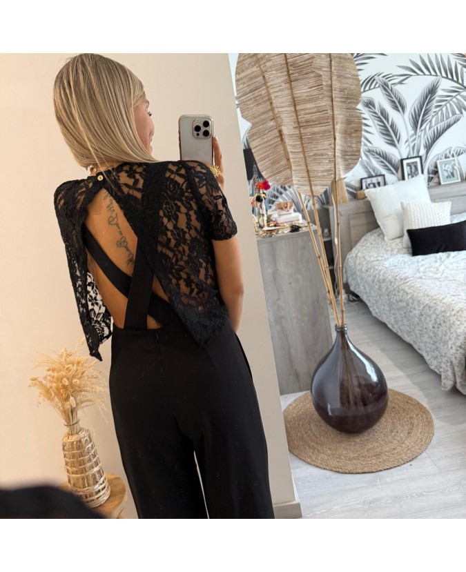 COMBINAISON JADE DENTELLE