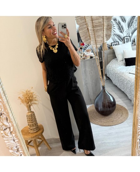 COMBINAISON JADE DENTELLE