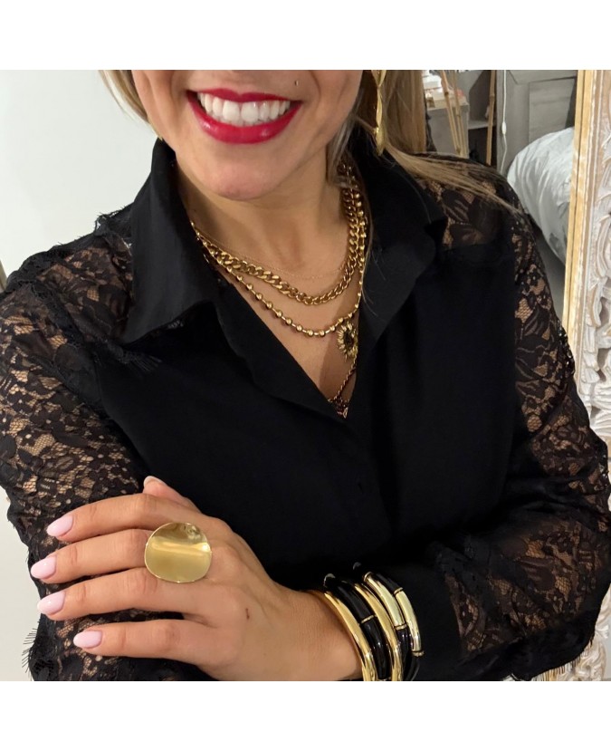 CHEMISE LAURIAN - NOIR