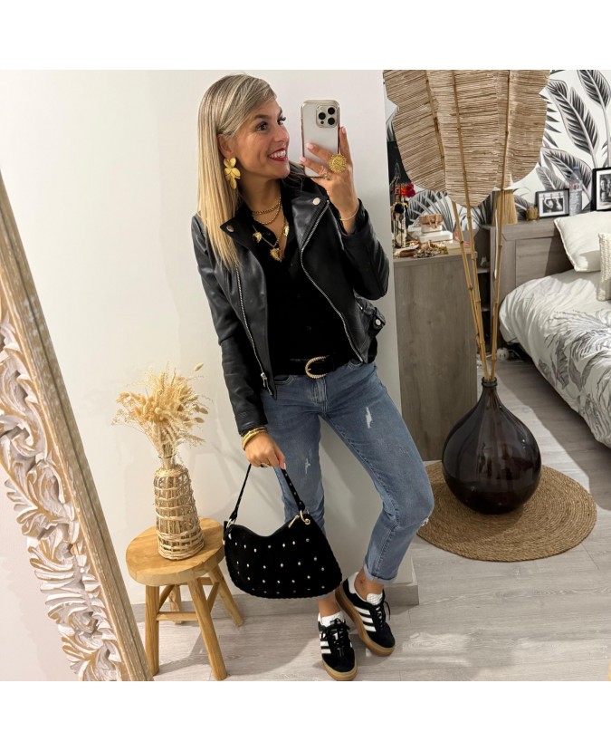 CHEMISE LAURIAN - NOIR