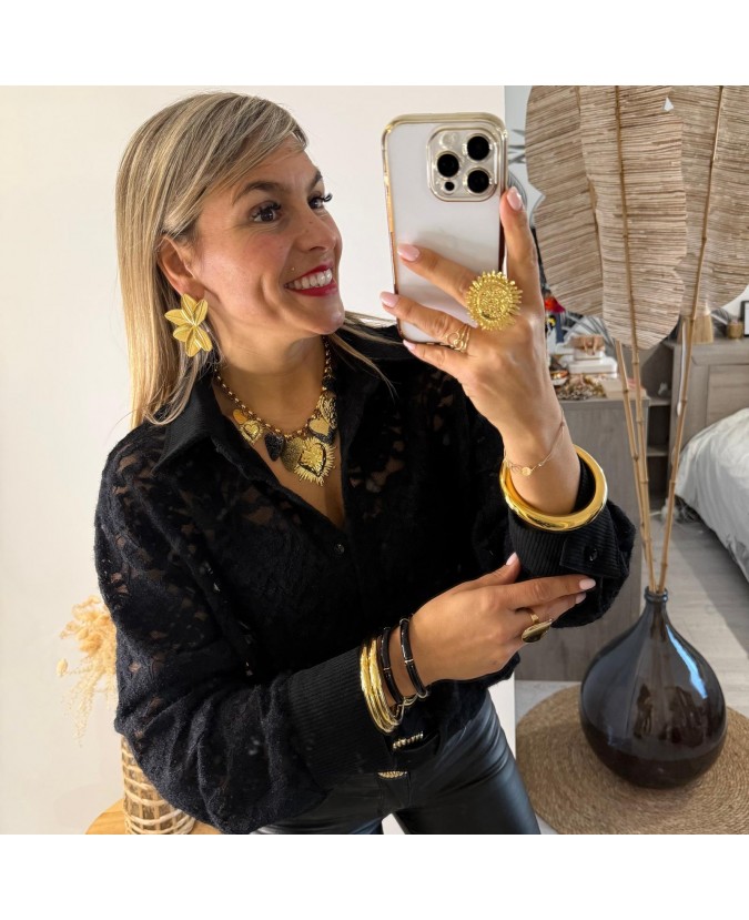 CHEMISE DETER - NOIR