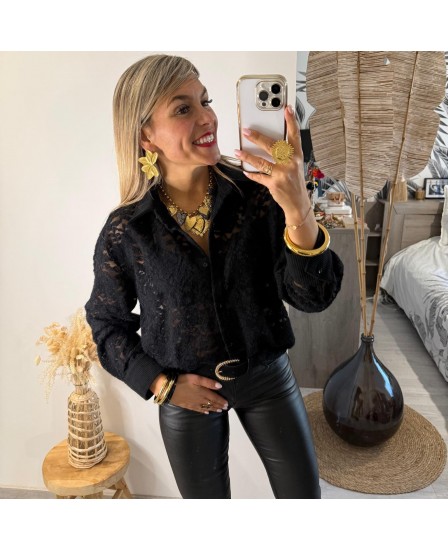 CHEMISE DETER - NOIR