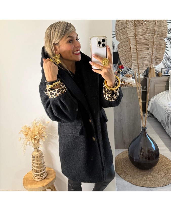 MANTEAU MALLORY - NOIR