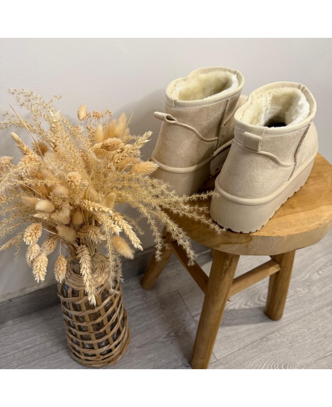 BOOTS CHARLIE - ÉCRU