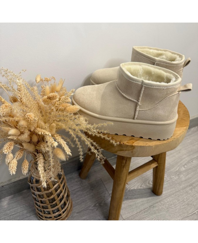 BOOTS CHARLIE - ÉCRU
